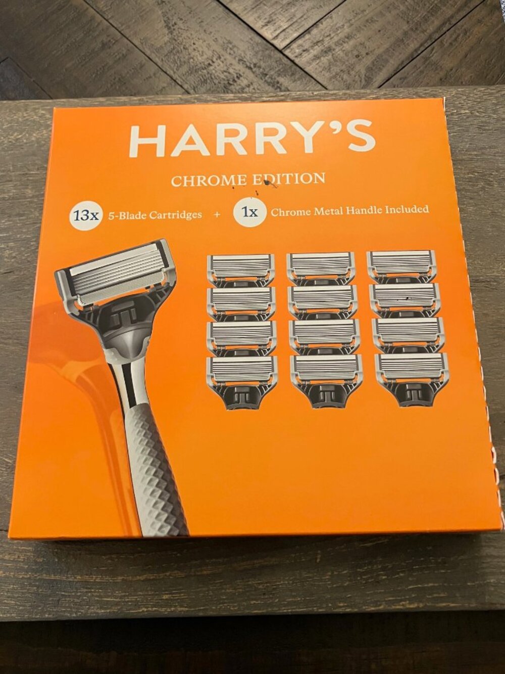 Harry's Razor Chrome Edition 13-Pack